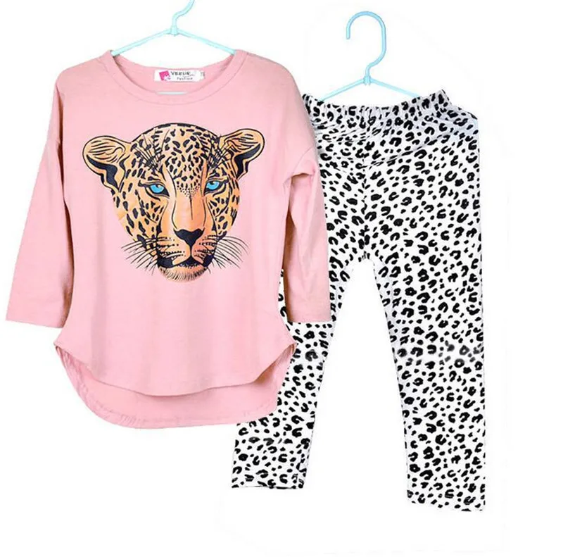 3-9 Years Kids Clothing Sets Spring Autumn Leopard Print Long Sleeve Shirts Leggings 2pcs Kids Tracksuit High Quality Girls Suit
3-9 Years Kids Clothing Sets Spring Autumn Leopard Print Long Sleeve Shirts Leggings 2pcs Kids Tracksuit High Quality Girls Suit