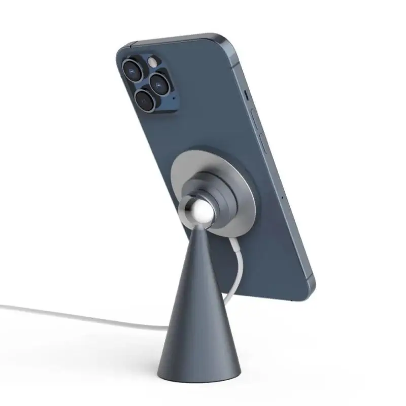 For Magsafe Phone Charger Holder A Bracket For IPhone 12mini 12 Pro Max Rotation Magnetic Wireless Fast Charging Stand
For Magsafe Phone Charger Holder A Bracket For IPhone 12mini 12 Pro Max Rotation Magnetic Wireless Fast Charging Stand