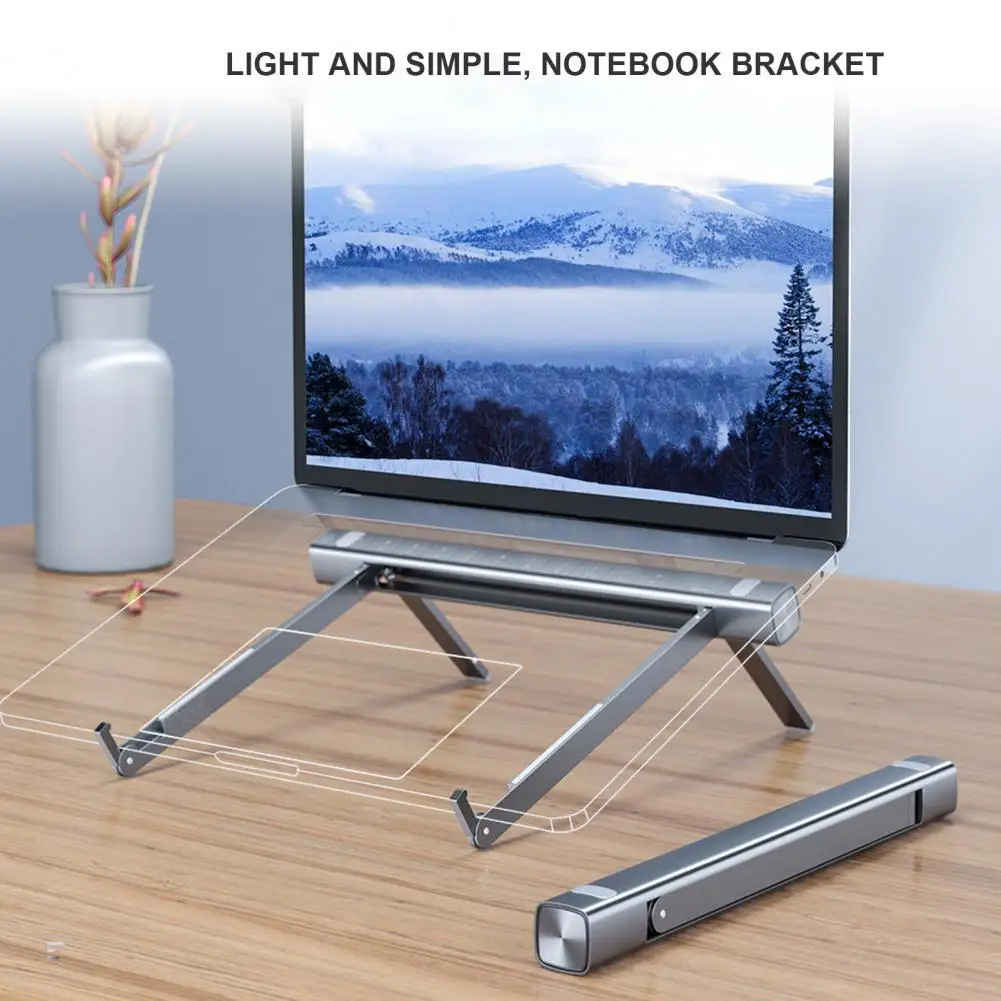 Baseus Laptop Stand for MacBook Laptop Holder Strong Bearing Capacity High Strength Foldable Desk Office Notebook Holder Stand
Baseus Laptop Stand for MacBook Laptop Holder Strong Bearing Capacity High Strength Foldable Desk Office Notebook Holder Stand