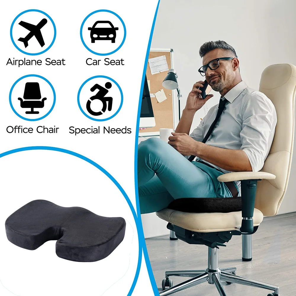 2 In 1 Bamboo Fiber Memory Foam Seat Cushion Back Cushion Slow Rebound Waist Support Set for Home Office Health Care Chair Pad
2 In 1 Bamboo Fiber Memory Foam Seat Cushion Back Cushion Slow Rebound Waist Support Set for Home Office Health Care Chair Pad