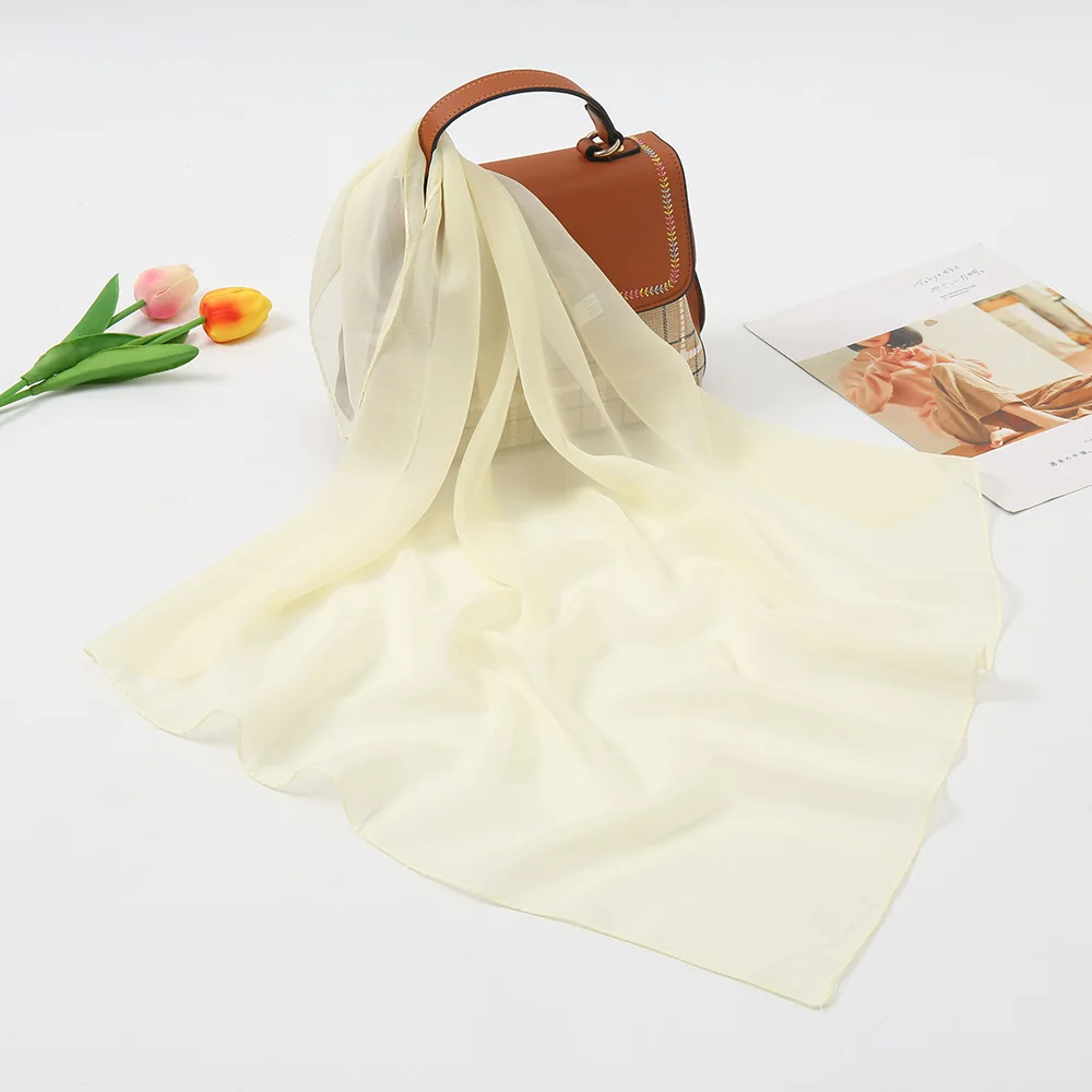 New summer Korean edition fashion pure color chiffon scarf scarf female candy color multicolor decorative scarf square scarf
New summer Korean edition fashion pure color chiffon scarf scarf female candy color multicolor decorative scarf square scarf