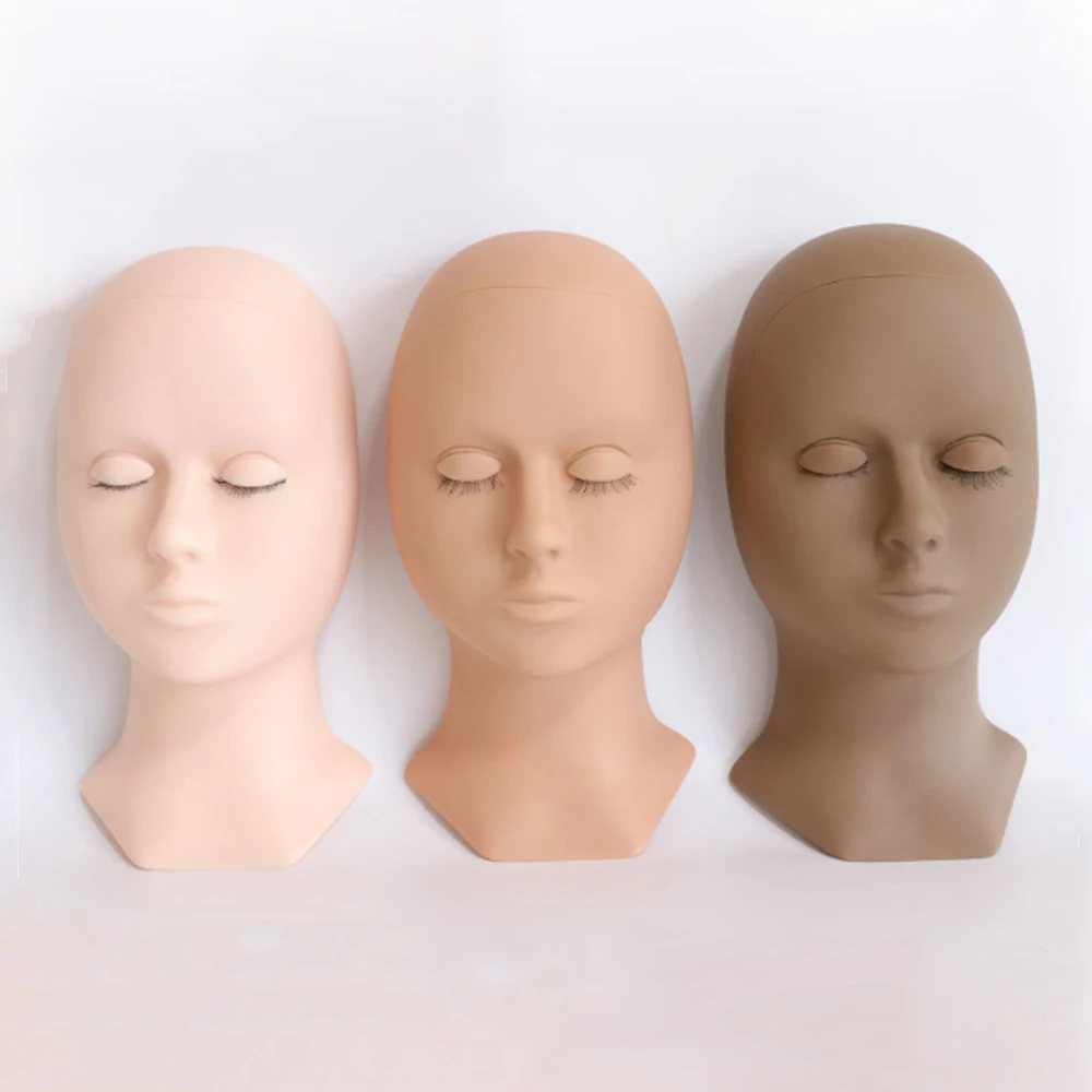 Eyelash Extension Training kit Silicone Mannequin Model Head With Practice False Lashes Extension Grafted Lashes Training Tools
Eyelash Extension Training kit Silicone Mannequin Model Head With Practice False Lashes Extension Grafted Lashes Training Tools