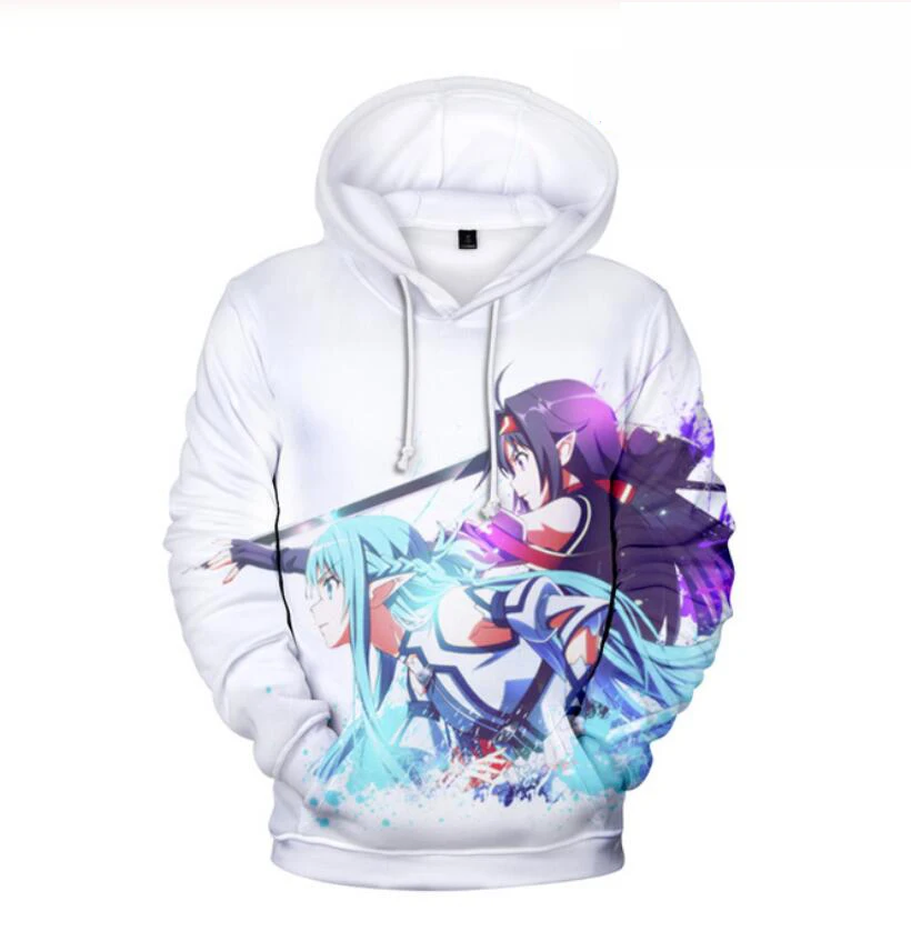 Hot Sale Aikooki Sword Art Online 3D Hoodie Men Women Harajuku Pullovers Cute Anime Sword Art Online Men's Sweatshirts Oversized
Hot Sale Aikooki Sword Art Online 3D Hoodie Men Women Harajuku Pullovers Cute Anime Sword Art Online Men's Sweatshirts Oversized