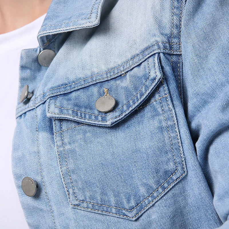 GALCAUR Denim Jackets For Women Lapel Long Sleeve Patchwork Zippers Back Tassel Designer Blue Coats Female 2021 Spring Clothing
GALCAUR Denim Jackets For Women Lapel Long Sleeve Patchwork Zippers Back Tassel Designer Blue Coats Female 2021 Spring Clothing