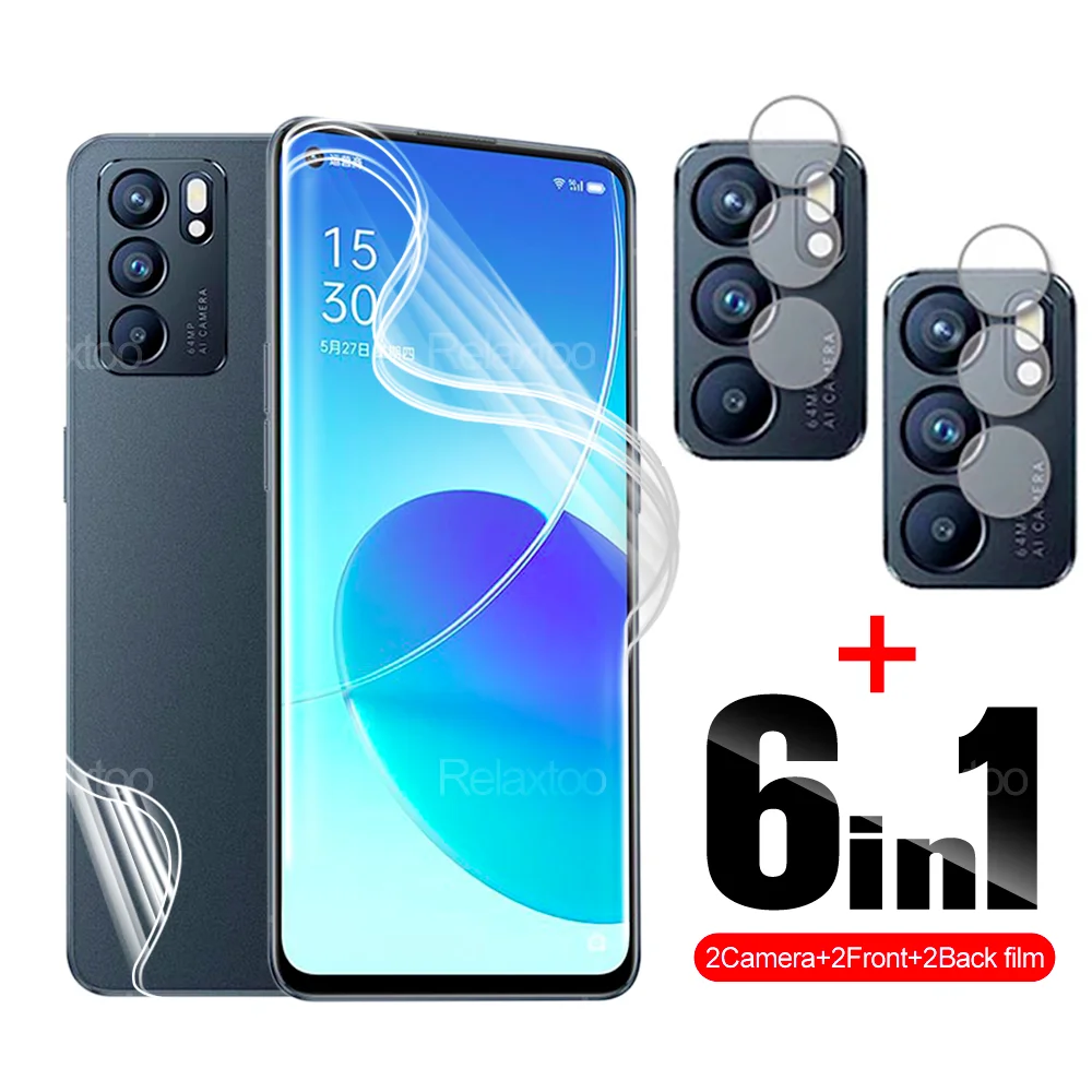 6 in 1 Hydrogel film for Oppo Reno 6 5G lens protection glass on for Oppo Reno 6 5G PEQM00 Camera Screen Protector Film
6 in 1 Hydrogel film for Oppo Reno 6 5G lens protection glass on for Oppo Reno 6 5G PEQM00 Camera Screen Protector Film
