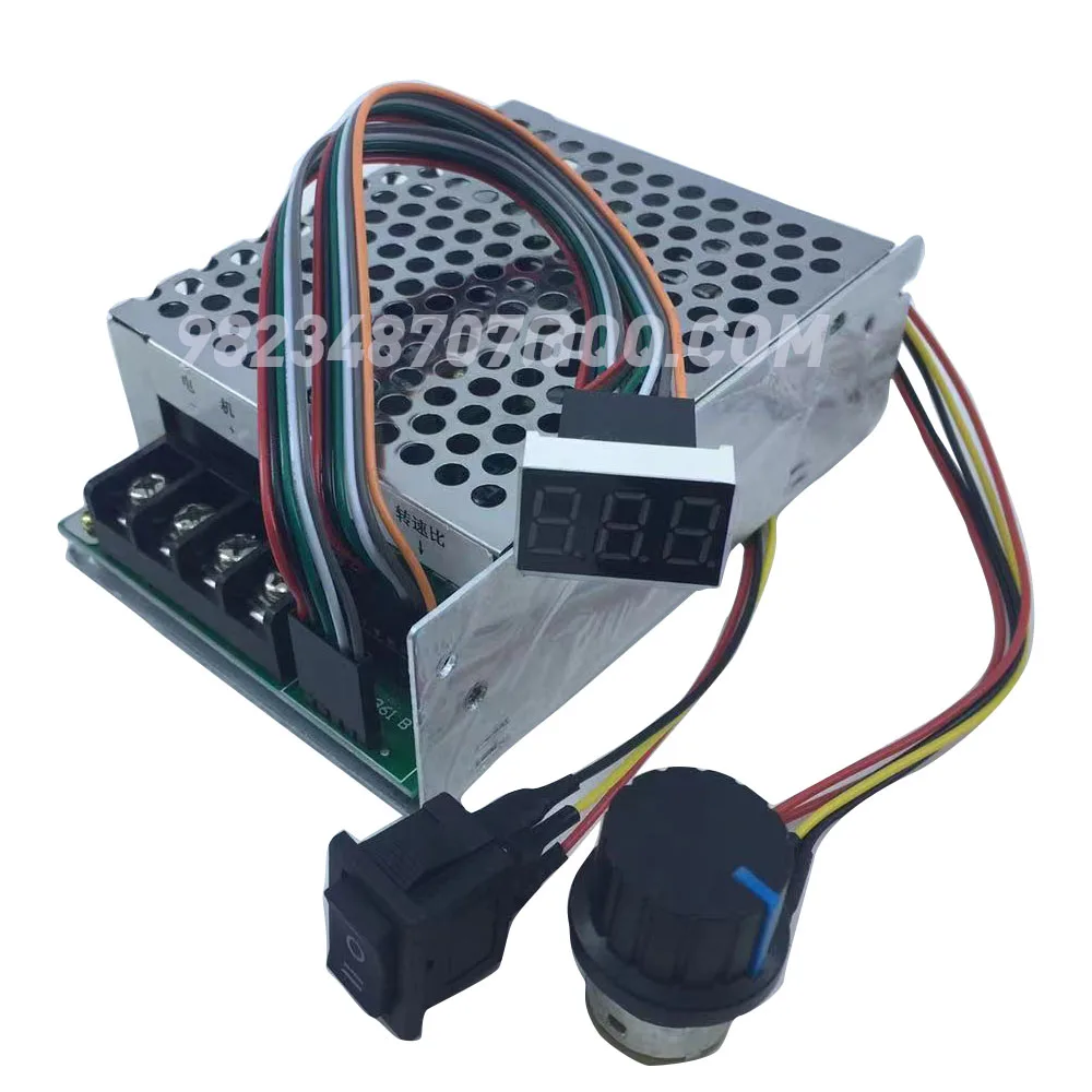 40A two-way forward rotation reverse rotation DC motor speed controller with digital display scale tachometer 12V24V36V48V
40A two-way forward rotation reverse rotation DC motor speed controller with digital display scale tachometer 12V24V36V48V