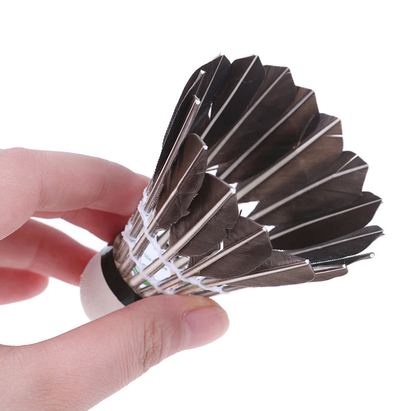 12 Pcs Badminton Black Goose Feather Down Badminton Ball Shuttlecock Outdoor Sports Fitness Accessories
12 Pcs Badminton Black Goose Feather Down Badminton Ball Shuttlecock Outdoor Sports Fitness Accessories