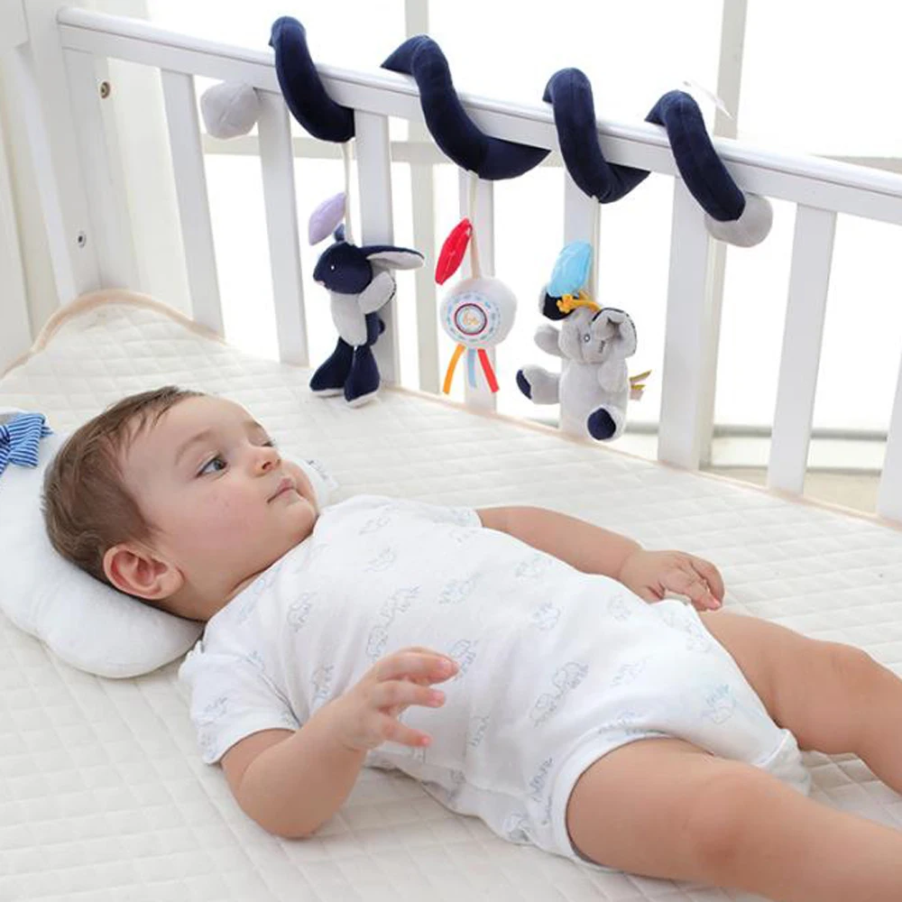 Baby Musical Plush Doll Cot Mobile Bed Bell Rattles Educational Toy For Newborn Car Seat Hanging Crib Bedside Spiral Stroller
Baby Musical Plush Doll Cot Mobile Bed Bell Rattles Educational Toy For Newborn Car Seat Hanging Crib Bedside Spiral Stroller