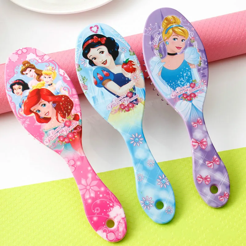 Детские массажные щетки для волос Disney Микки Холодное сердце Эльза Анна принцесса