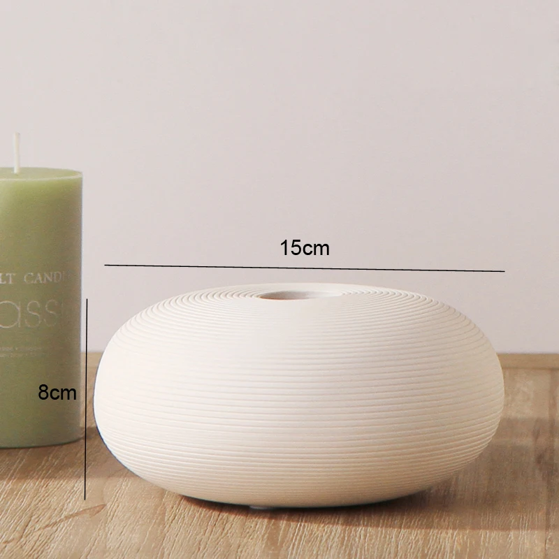 Nordic White Vases Ceramic Bottle Home Living Room Decoration Flower Vase Decoracion Hogar Moderno Office Decor Ornaments Wazon
Nordic White Vases Ceramic Bottle Home Living Room Decoration Flower Vase Decoracion Hogar Moderno Office Decor Ornaments Wazon