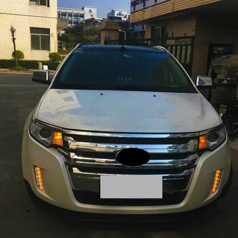 12V Car White/Amber Switchback LED Daytime Running Lights with Turn Signal Lights Exact Fit for Ford Edge 2011-2014
12V Car White/Amber Switchback LED Daytime Running Lights with Turn Signal Lights Exact Fit for Ford Edge 2011-2014