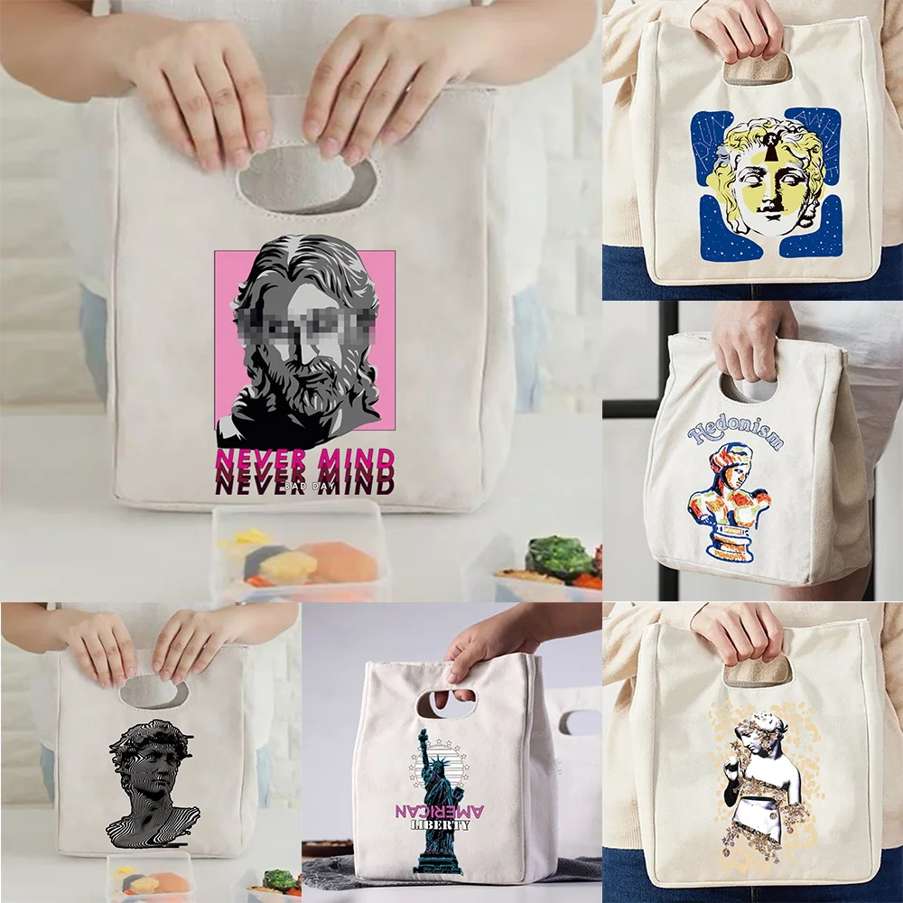 Lunch Bag Thermal Food Picnic Lunch Bags for Women Kids Functional Pattern Cooler Hand Bags Portable Insulatied Canvas Tote Bags
Lunch Bag Thermal Food Picnic Lunch Bags for Women Kids Functional Pattern Cooler Hand Bags Portable Insulatied Canvas Tote Bags
