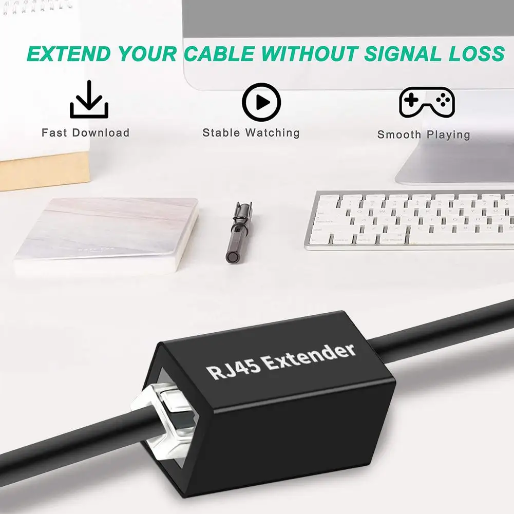 Double-way Head Ethernet Splitter 1 To 2 Direct-connect For RJ45 Cat5 Cable Adapter RJ45 To RJ46 Network Port 1 Point 2 Splitter
Double-way Head Ethernet Splitter 1 To 2 Direct-connect For RJ45 Cat5 Cable Adapter RJ45 To RJ46 Network Port 1 Point 2 Splitter