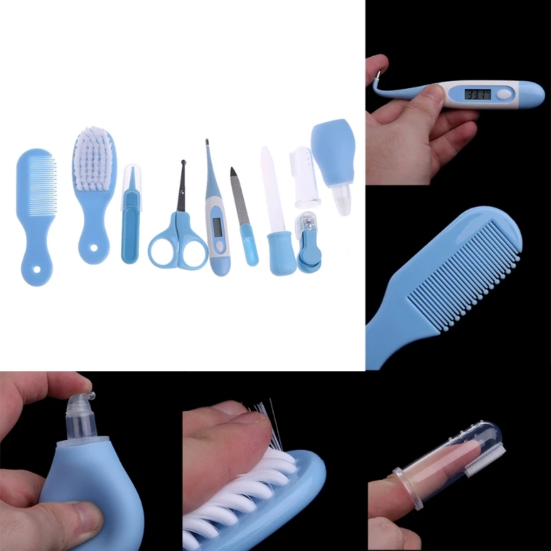10pcs/Set Newborn Baby Kids Nail Hair Health Care Thermometer Grooming Brush Kit
10pcs/Set Newborn Baby Kids Nail Hair Health Care Thermometer Grooming Brush Kit