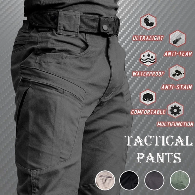 City Military Tactical Pants Men SWAT Combat Army Trousers Many Pockets Waterproof Wear Resistant Outdoor Casual Cargo Pants
City Military Tactical Pants Men SWAT Combat Army Trousers Many Pockets Waterproof Wear Resistant Outdoor Casual Cargo Pants
