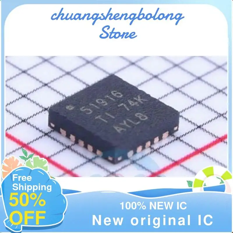 10-200PCS TPS51916RUKR QFN20 Screen Print 51916 D Controller DDR Voltage Regulator IC
10-200PCS TPS51916RUKR QFN20 Screen Print 51916 D Controller DDR Voltage Regulator IC