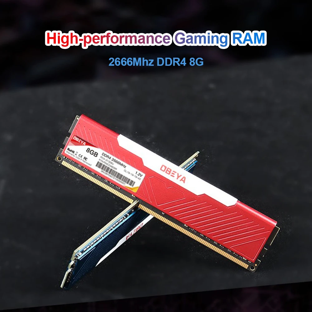 For OBEYA Desktop PC Memory RAM Dual Channel Memoria Module DDR4 8GB Memory with Heat Sink for Intel AMD
For OBEYA Desktop PC Memory RAM Dual Channel Memoria Module DDR4 8GB Memory with Heat Sink for Intel AMD