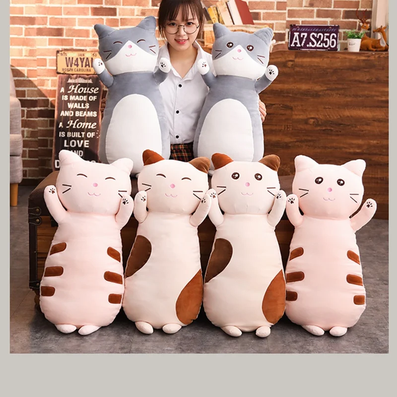 Hot Cat Toys Cute Plush Cat Doll Soft Pillow Cushion Kawaii Animal Kids Birthday Gift Home Decor
Hot Cat Toys Cute Plush Cat Doll Soft Pillow Cushion Kawaii Animal Kids Birthday Gift Home Decor