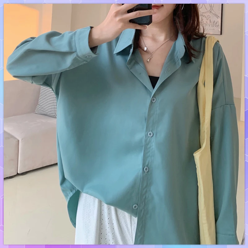 Solid Chiffon T-shirt Women's Tee Shirt Casual Cardigan Tops Loose Long Sleeved White Shirts Thin Top Office Lady Blusas
Solid Chiffon T-shirt Women's Tee Shirt Casual Cardigan Tops Loose Long Sleeved White Shirts Thin Top Office Lady Blusas