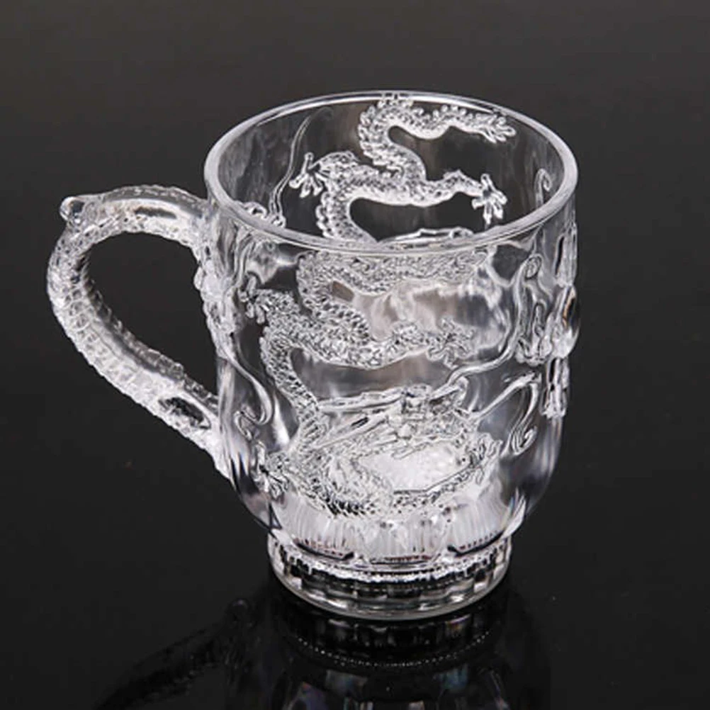 LED Dragon Inductive Rainbow Color Cup Mug Color Changing Sensitive Drinking Cup For Water Milk Tea Drinks Dragon Pattern
LED Dragon Inductive Rainbow Color Cup Mug Color Changing Sensitive Drinking Cup For Water Milk Tea Drinks Dragon Pattern
