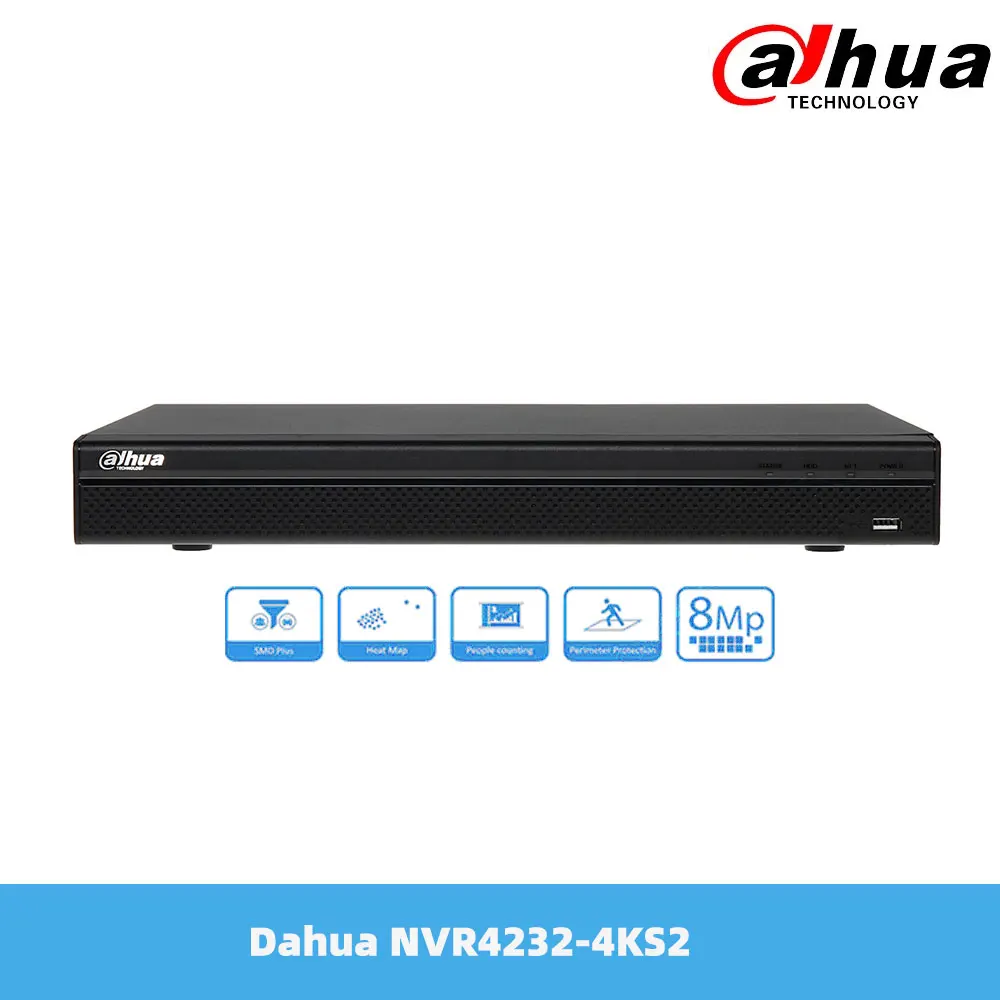 Сетевой видеорегистратор Dhua 32-канальный 8MP 4K и H.265 Lite с 2 портами SATA без Poe NVR4232-4KS2
Сетевой видеорегистратор Dhua 32-канальный 8MP 4K и H.265 Lite с 2 портами SATA без Poe NVR4232-4KS2