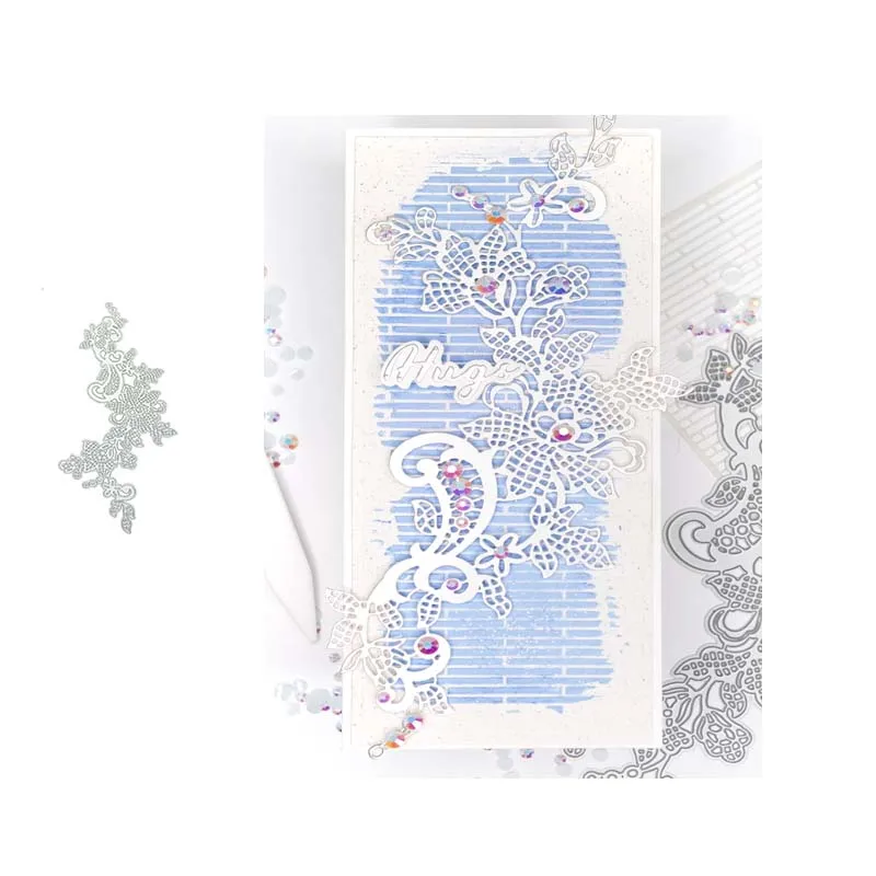 JC Long Vine Leaves Flower Frame Metal Cutting Dies for Scrapbooking Stencil Handmade DIY Card Make Mould Model Craft Decoration
JC Long Vine Leaves Flower Frame Metal Cutting Dies for Scrapbooking Stencil Handmade DIY Card Make Mould Model Craft Decoration