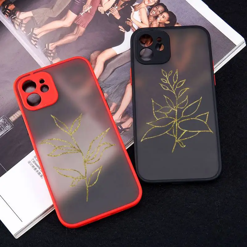 Gold leaves lines pattern Phone Case matte transparent For iphone 11 12 13 6 s 7 8 plus mini x xs xr pro max cover
Gold leaves lines pattern Phone Case matte transparent For iphone 11 12 13 6 s 7 8 plus mini x xs xr pro max cover