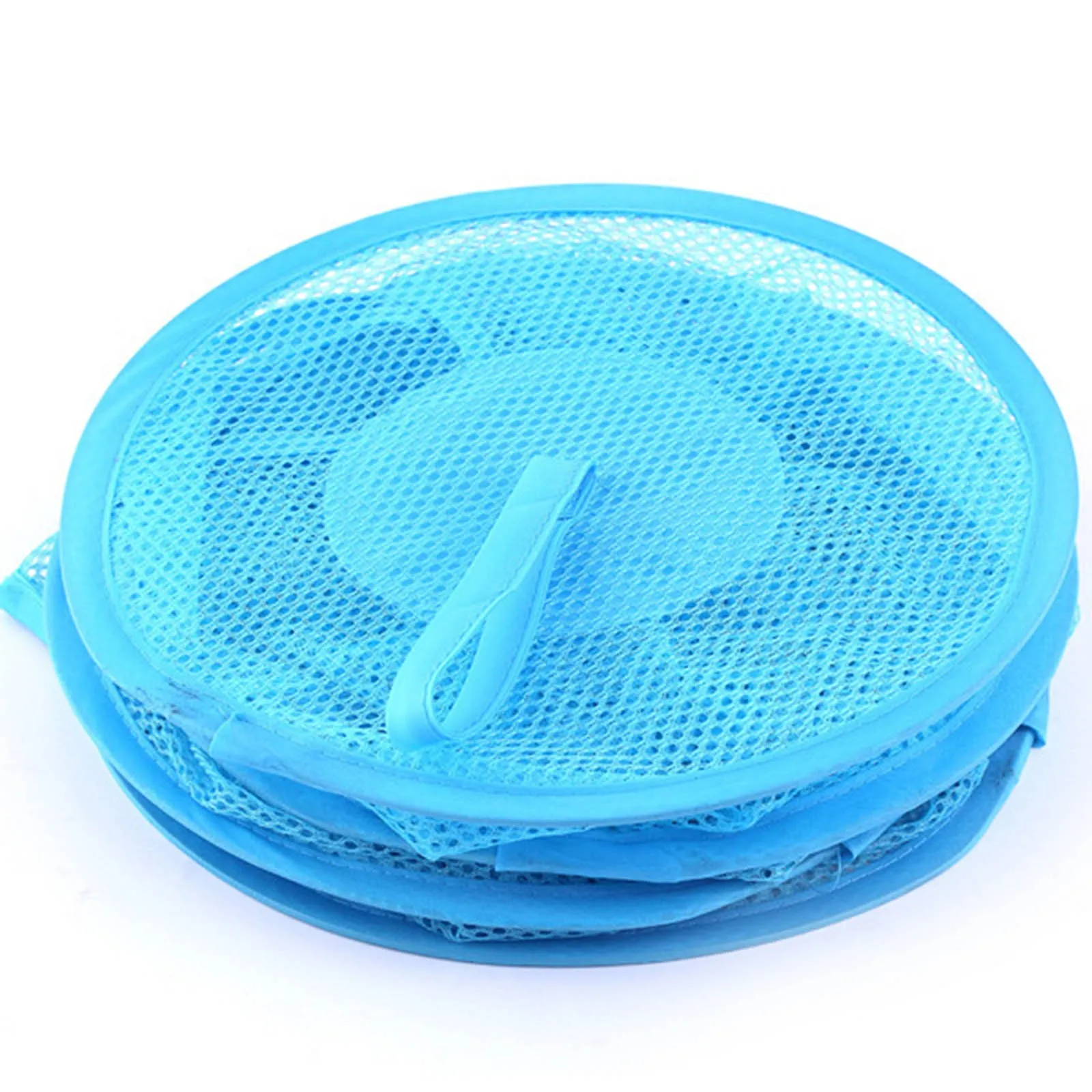 Blue Foldable Hanging Basket Breathable Four-grid Basket Toy Hanging Net Mesh Storage Basket Closet Clothes Bra Drying Organizer 
Blue Foldable Hanging Basket Breathable Four-grid Basket Toy Hanging Net Mesh Storage Basket Closet Clothes Bra Drying Organizer
