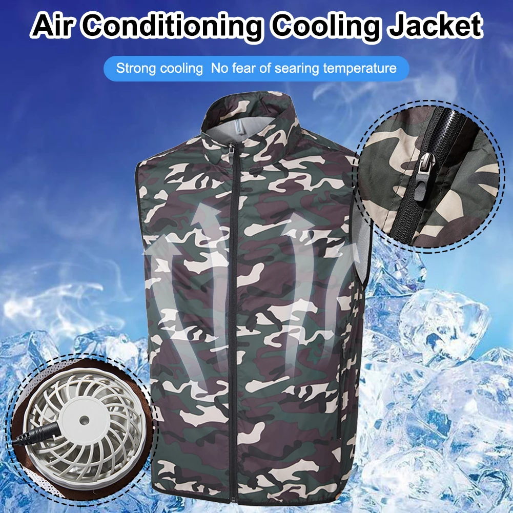 Vest Summer Fan Cooling Vest Men Women Air Conditioning Cool Outdoor Sun Protection Jacket USB Recharge Waistcoat S-3XL
Vest Summer Fan Cooling Vest Men Women Air Conditioning Cool Outdoor Sun Protection Jacket USB Recharge Waistcoat S-3XL