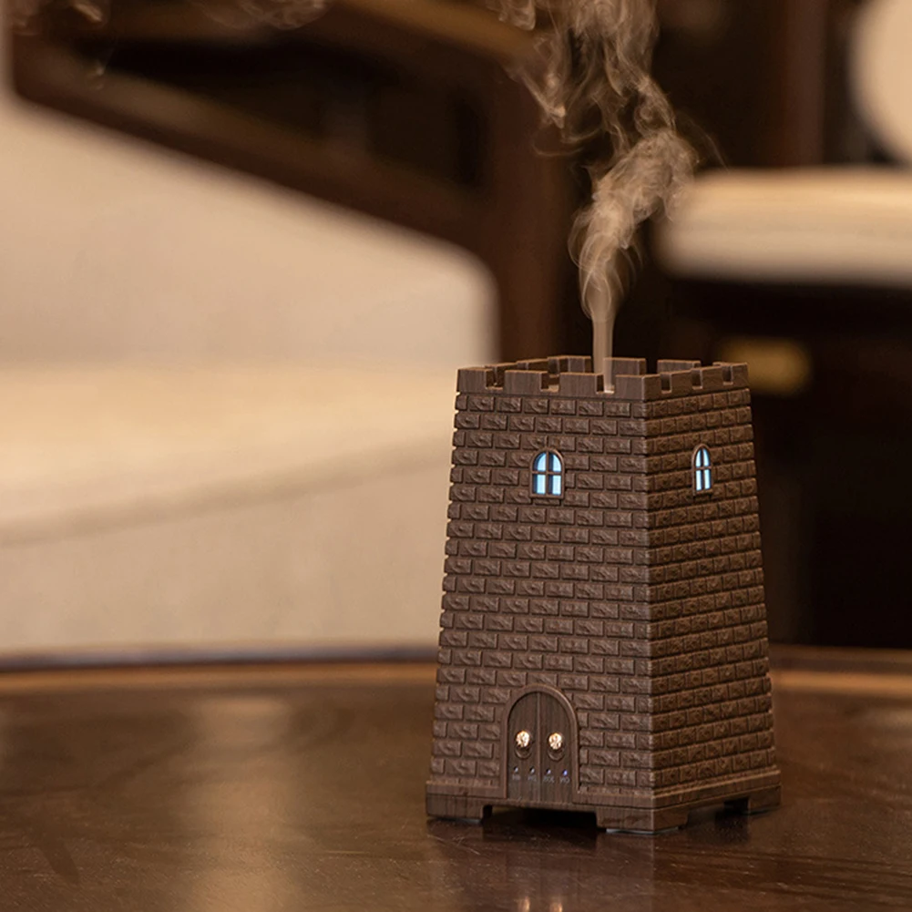 250ml Castle Aroma Diffuser Colorful Night Lamp Silent Timing Humidifier Electric Humidifier Essential Aroma Oil Diffuser EU 
250ml Castle Aroma Diffuser Colorful Night Lamp Silent Timing Humidifier Electric Humidifier Essential Aroma Oil Diffuser EU