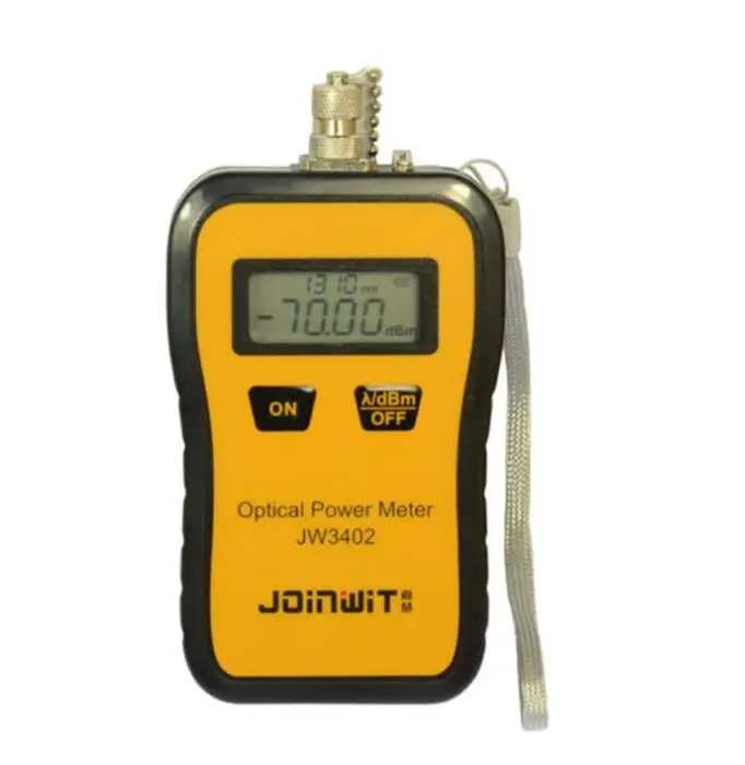 Power-Meter-Tool-Tester Optical-Light Fiber-Optic Mini SC And FC JW3402A Adapters-70-6dbm
Power-Meter-Tool-Tester Optical-Light Fiber-Optic Mini SC And FC JW3402A Adapters-70-6dbm