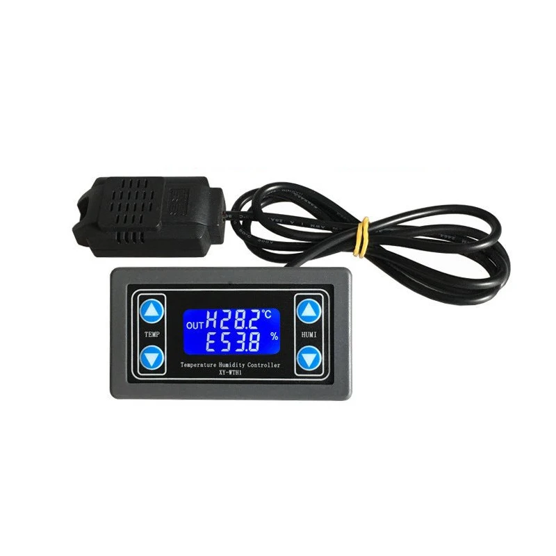 Digital Display Constant Temperature Humidity Incubator Controller Dual Output Thermostat For Ac 220V регулятор температуры
Digital Display Constant Temperature Humidity Incubator Controller Dual Output Thermostat For Ac 220V регулятор температуры