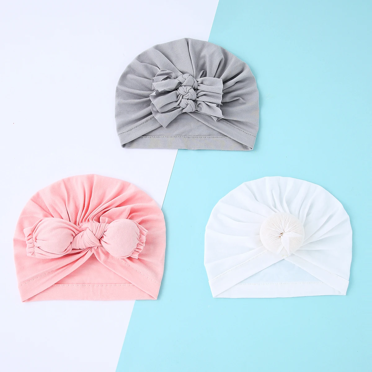 3 шт., детские шапки-тюрбаны для девочек и мальчиков
3 шт., детские шапки-тюрбаны для девочек и мальчиков