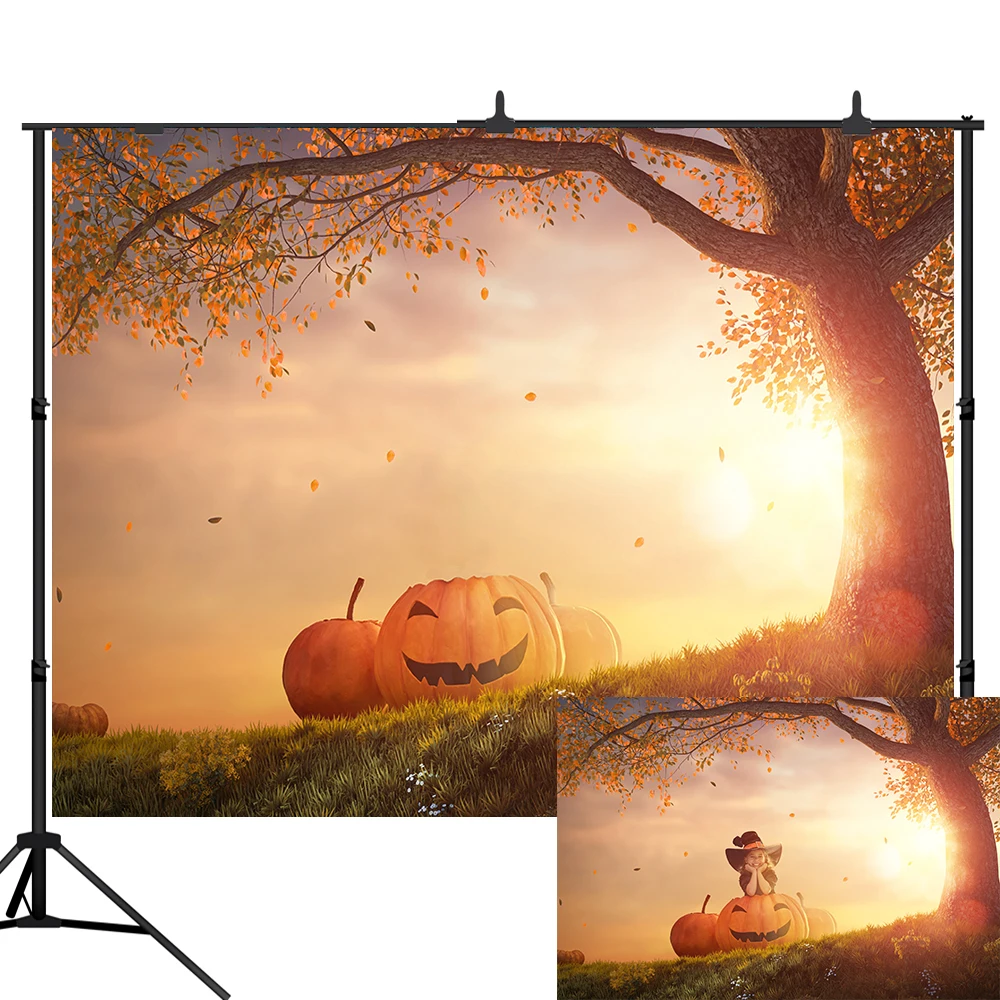 Lyavshi Halloween Pumpkin Autumn tree Fallen leaves Photography Backgrounds child party Photographic Backdrop for Photo Studio
Lyavshi Halloween Pumpkin Autumn tree Fallen leaves Photography Backgrounds child party Photographic Backdrop for Photo Studio