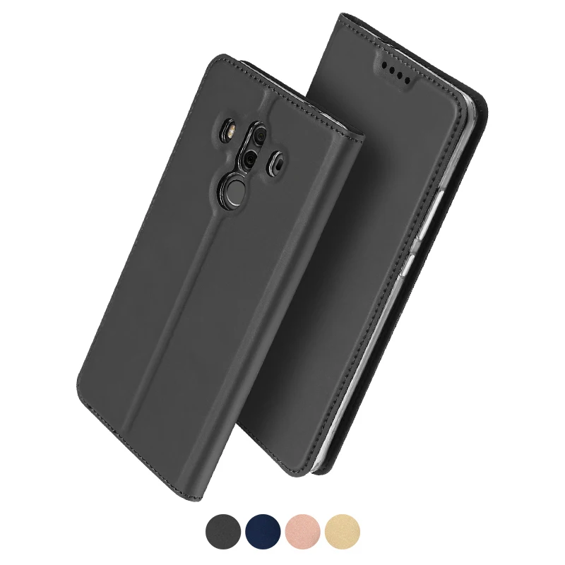 Кожаный чехол для Huawei Mate 10 20 30 Pro книжка с подставкой и бумажником P40 P30 P20 Lite