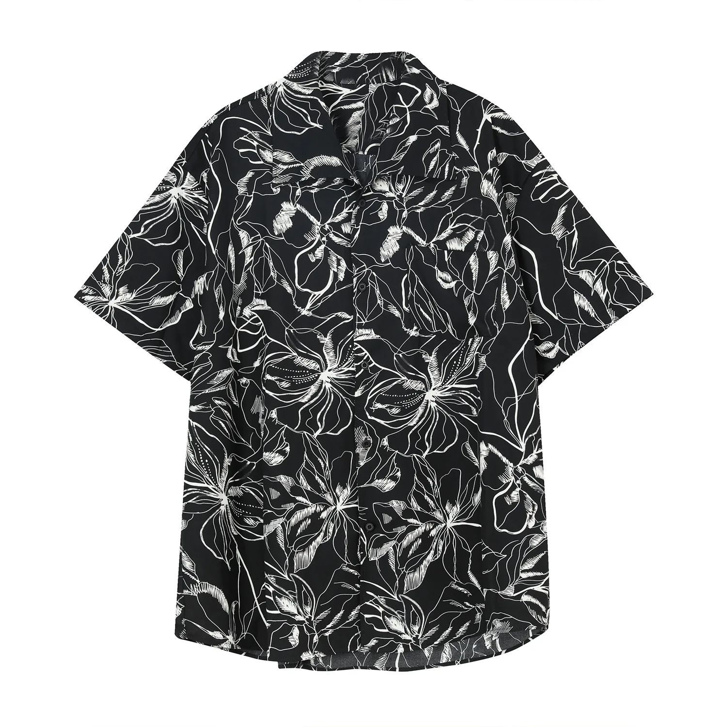 Draping Retro Loose Shirt Men's Casual Shirt Printing Trend Short-Sleeved Shirt For Men Cool Boys Beach Shirts
Draping Retro Loose Shirt Men's Casual Shirt Printing Trend Short-Sleeved Shirt For Men Cool Boys Beach Shirts