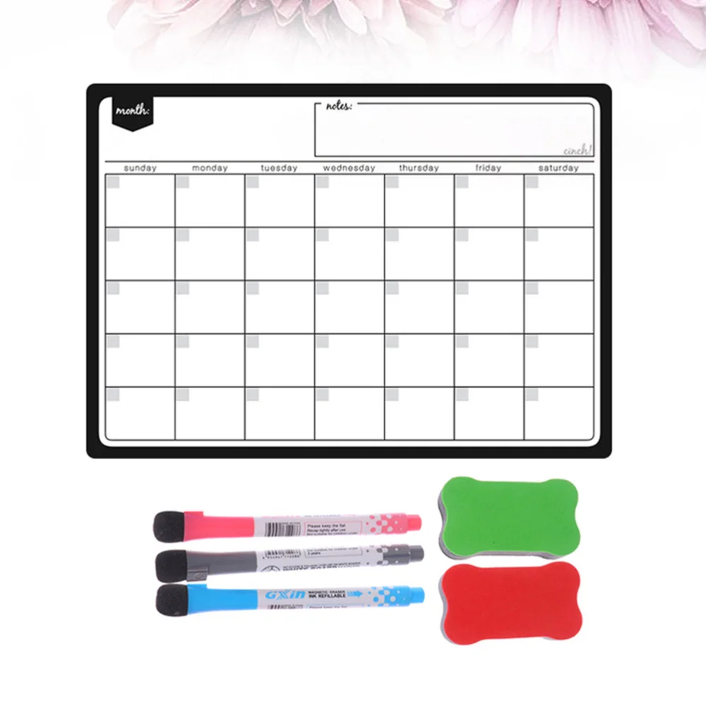 Erasable Magnetic Plan Paste Weekly Planner Schedule Sticker Message Board for Home Shop Refrigerator (Horizontal plate 8 month
Erasable Magnetic Plan Paste Weekly Planner Schedule Sticker Message Board for Home Shop Refrigerator (Horizontal plate 8 month