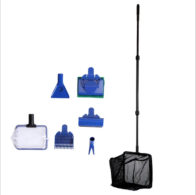 Aquarium aquarium tank cleaning tools fish tank cleaning brush fish tank brush long handle telescopic 6 in 1 cleaning package
Aquarium aquarium tank cleaning tools fish tank cleaning brush fish tank brush long handle telescopic 6 in 1 cleaning package