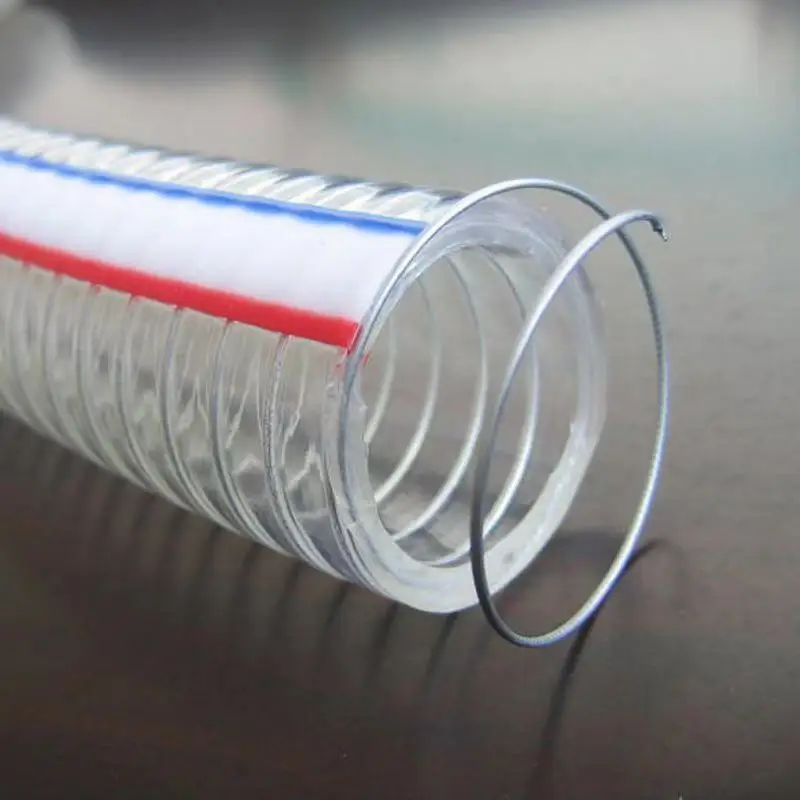 PVC Transparent Steel Wire Hose High Temperature Resistant Antifreeze Pipe16/19/25/32/38/40/45mm Plastic Water Pipe | Автомобили и