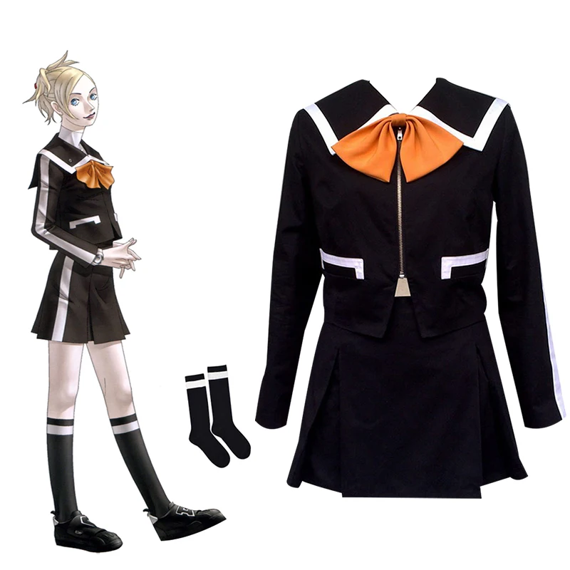 Костюм школьной униформы для косплея человека из фильма «невинный Синн Лиза Сильверман», семерки, матрос 
Костюм школьной униформы для косплея человека из фильма «невинный Синн Лиза Сильверман», семерки, матрос
