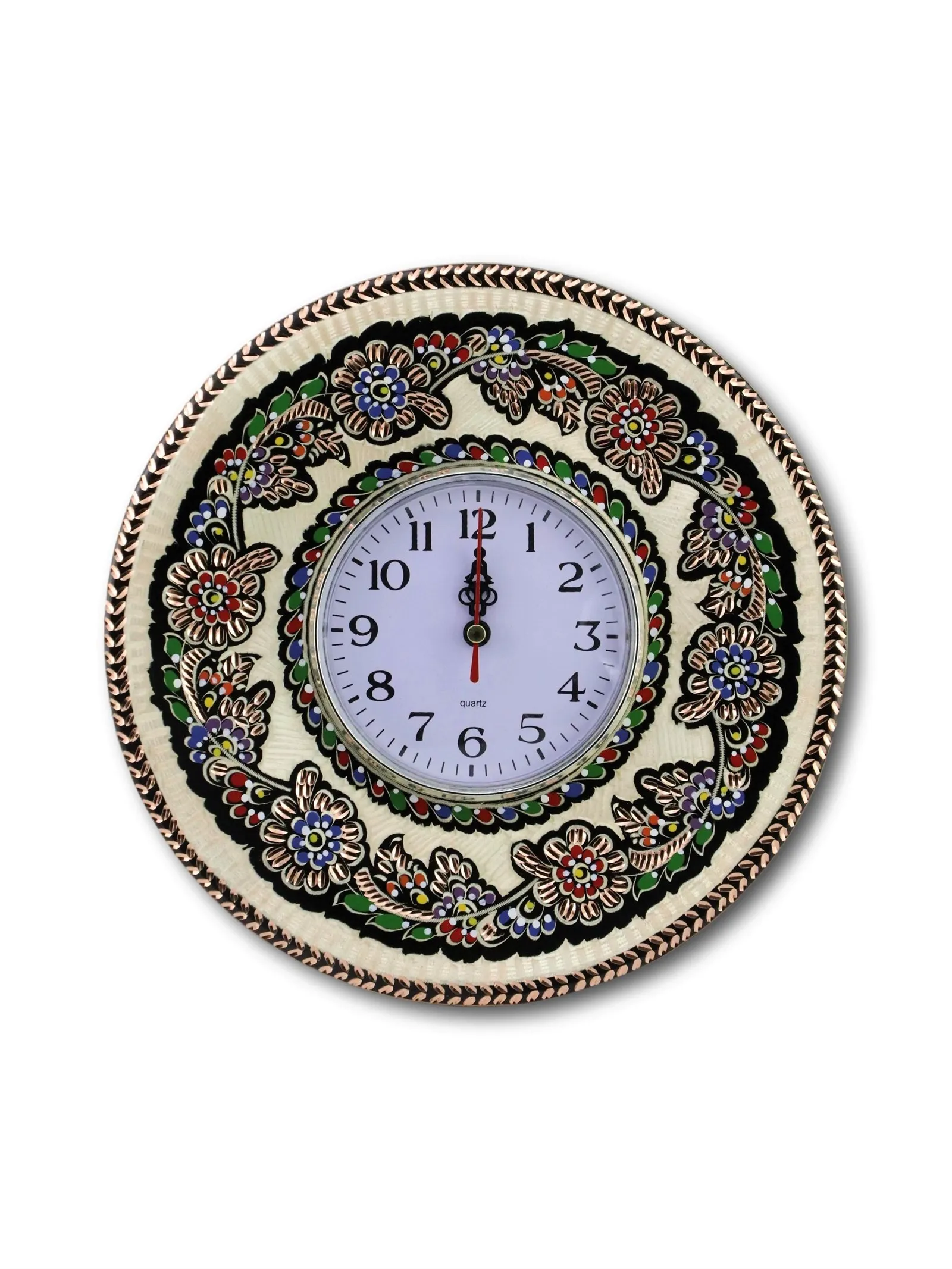 Ottoman fashion clock wall clock living room creative clock household Copper decoration clock
Ottoman fashion clock wall clock living room creative clock household Copper decoration clock