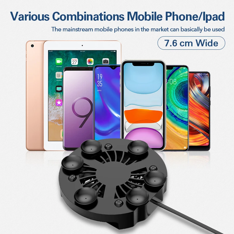 Coolreall Mobile Phone Radiator Gaming Universal Phone Cooler Adjustable Portable Fan Holder Heat Sink For iPhone Samsung Huawei
Coolreall Mobile Phone Radiator Gaming Universal Phone Cooler Adjustable Portable Fan Holder Heat Sink For iPhone Samsung Huawei