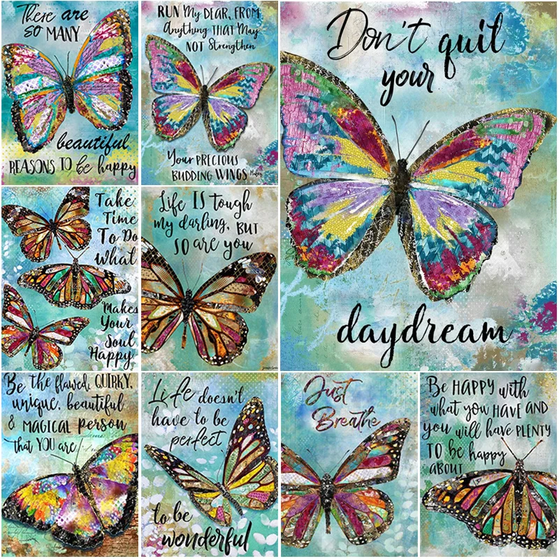 DIY 5D Beautiful Butterfly Decoration Diamond Painting Full Round Drill Rhinestone Embroidery Cross Stitch Kit Handmade Decor
DIY 5D Beautiful Butterfly Decoration Diamond Painting Full Round Drill Rhinestone Embroidery Cross Stitch Kit Handmade Decor