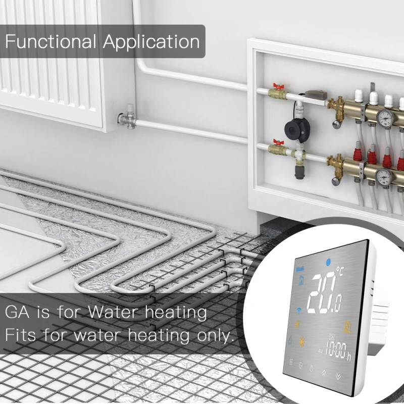 Home Wifi Programmable Thermostat Temperature Controller Heating Water Gas Boiler Electric Tuya Smart life For Alexa Google
Home Wifi Programmable Thermostat Temperature Controller Heating Water Gas Boiler Electric Tuya Smart life For Alexa Google