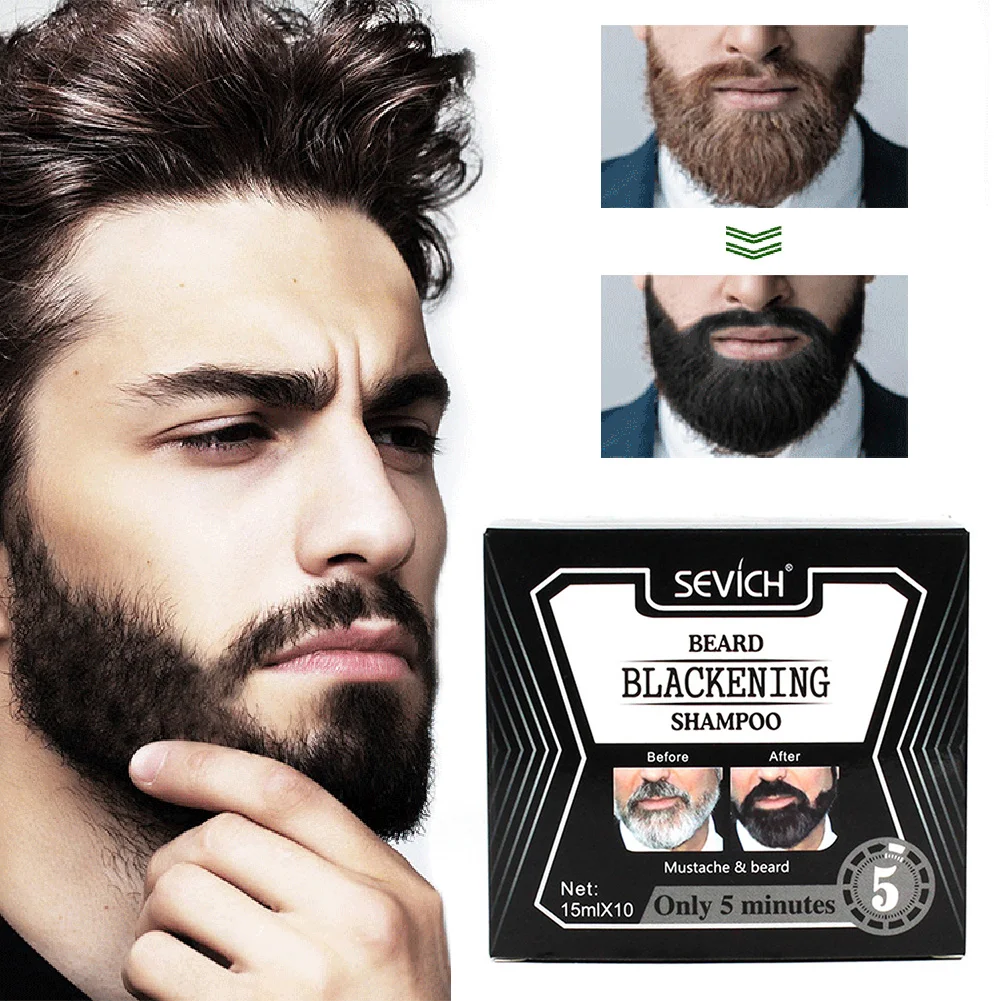 1/10pcs 5 Minutes Men Efficient Blackening Beard Coloring Nourishing Beard Shampoo Dye Herb Natural Repair Faster Hair Color Dye
1/10pcs 5 Minutes Men Efficient Blackening Beard Coloring Nourishing Beard Shampoo Dye Herb Natural Repair Faster Hair Color Dye