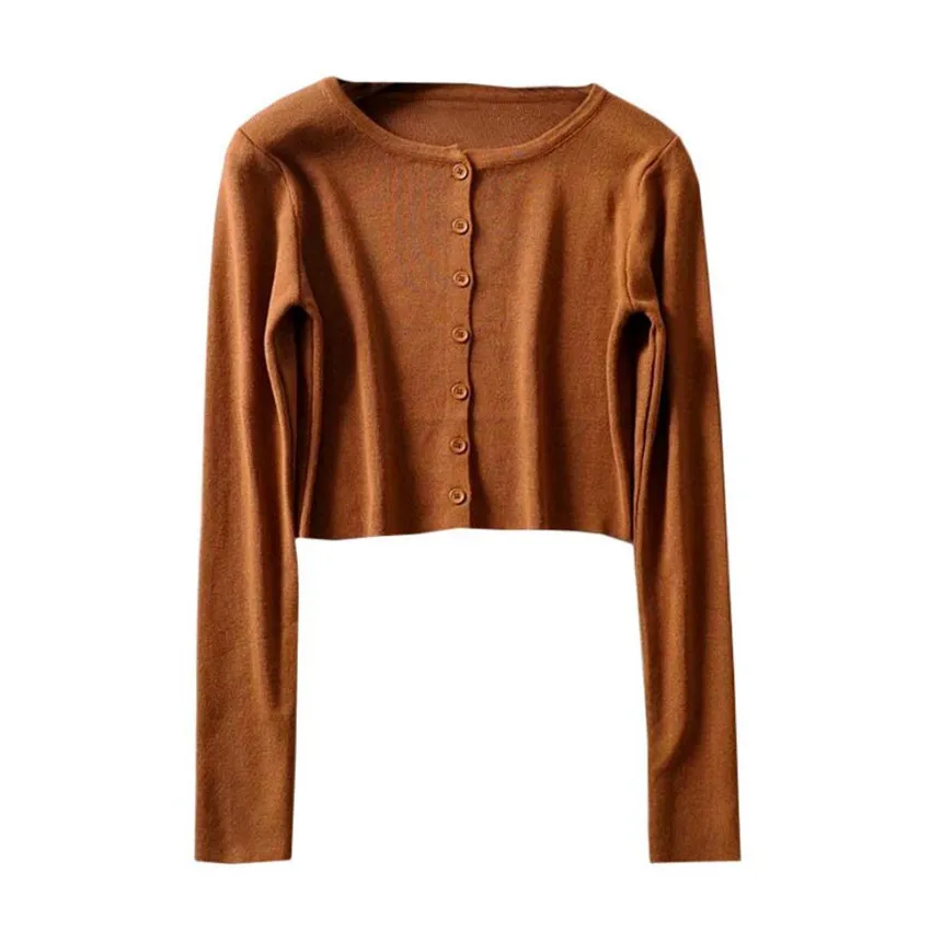 Korean Style O-neck Short Knitted Sweaters Women Thin Cardigan Fashion Sleeve Sun Protection Crop Top Ropa Mujer
Korean Style O-neck Short Knitted Sweaters Women Thin Cardigan Fashion Sleeve Sun Protection Crop Top Ropa Mujer