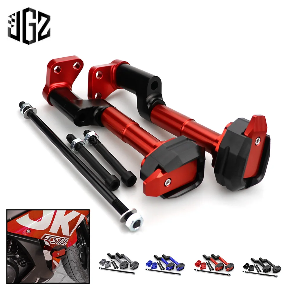 Motorcycle CNC Aluminum Frame Sliders Engine Fall Crash Protector Pad for SUZUKI GSX250R 2013 2014 2015 2016 2017 2018 2019 2020
Motorcycle CNC Aluminum Frame Sliders Engine Fall Crash Protector Pad for SUZUKI GSX250R 2013 2014 2015 2016 2017 2018 2019 2020