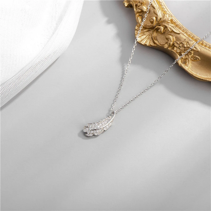 Sodrov 925 Sterling Silver Necklace Pendant For Women Natural Diamond Leaf Necklace Silver 925 Jewelry Silver Necklace
Sodrov 925 Sterling Silver Necklace Pendant For Women Natural Diamond Leaf Necklace Silver 925 Jewelry Silver Necklace
