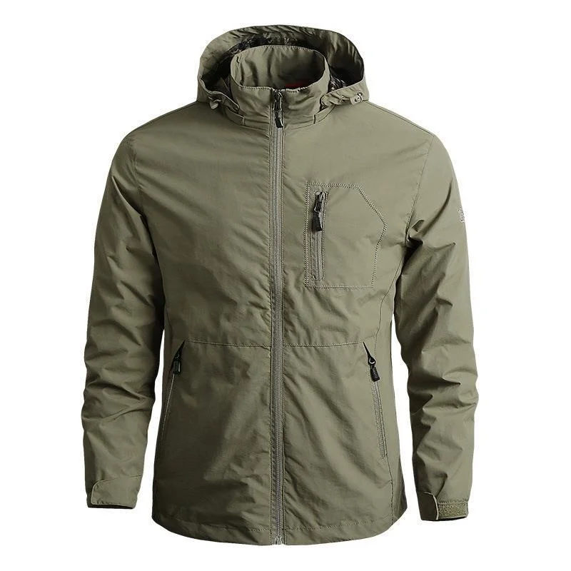 Casual windproof assault suit dry mountaineering men's suit thin jaet outdoor waterproof
Casual windproof assault suit dry mountaineering men's suit thin jaet outdoor waterproof