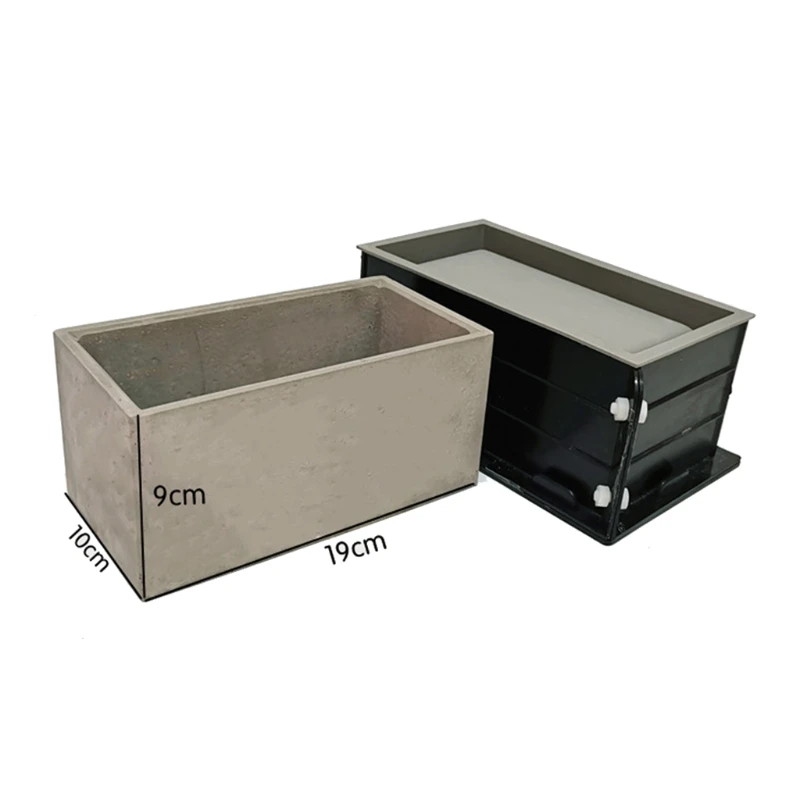 Rectangle Concrete Flower Pot Mold Succulent Planter Silicone Mould DIY Crafts Flowerpot Plant Pots Casting Tool
Rectangle Concrete Flower Pot Mold Succulent Planter Silicone Mould DIY Crafts Flowerpot Plant Pots Casting Tool